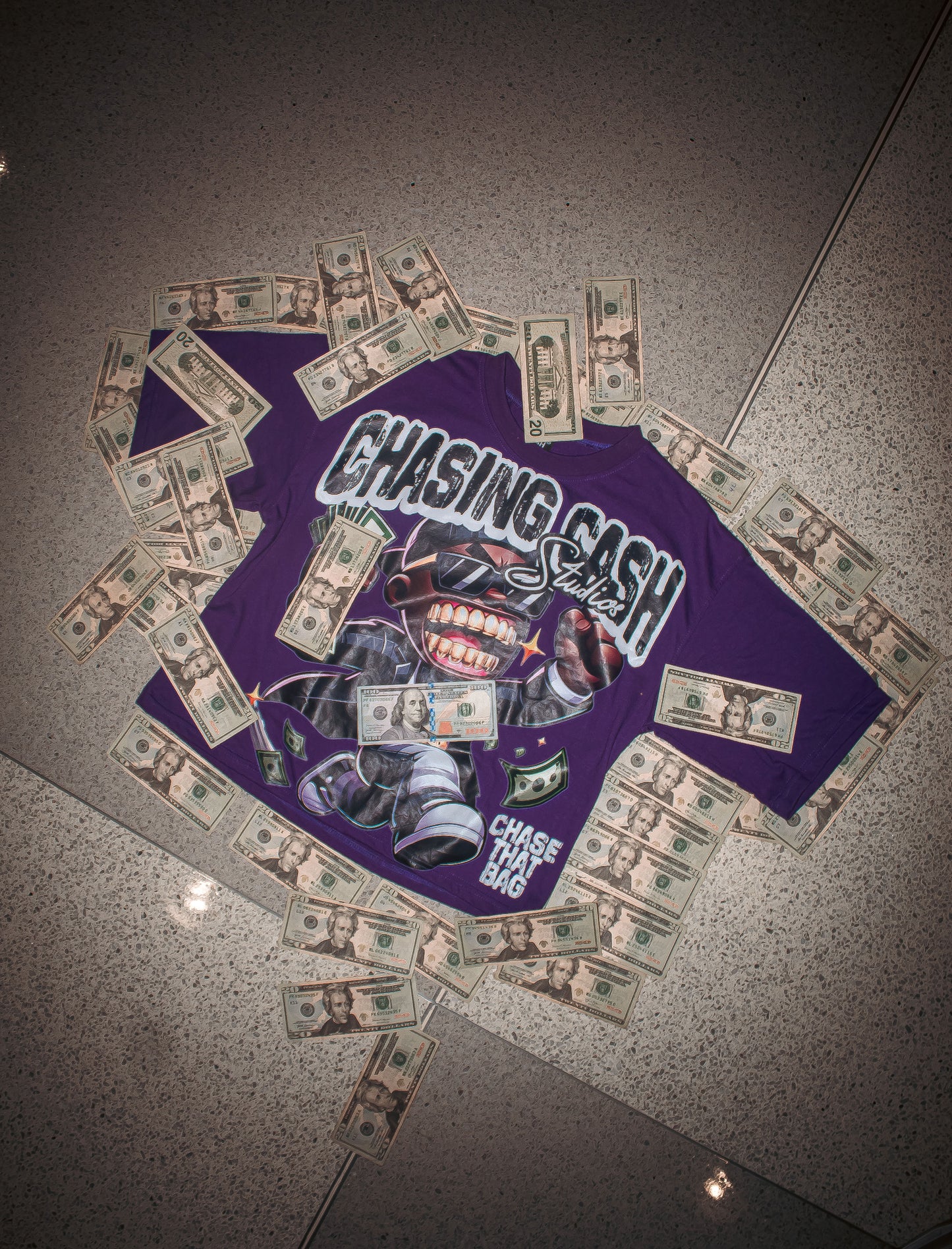 Chasing Cash Graphic T-Shirt